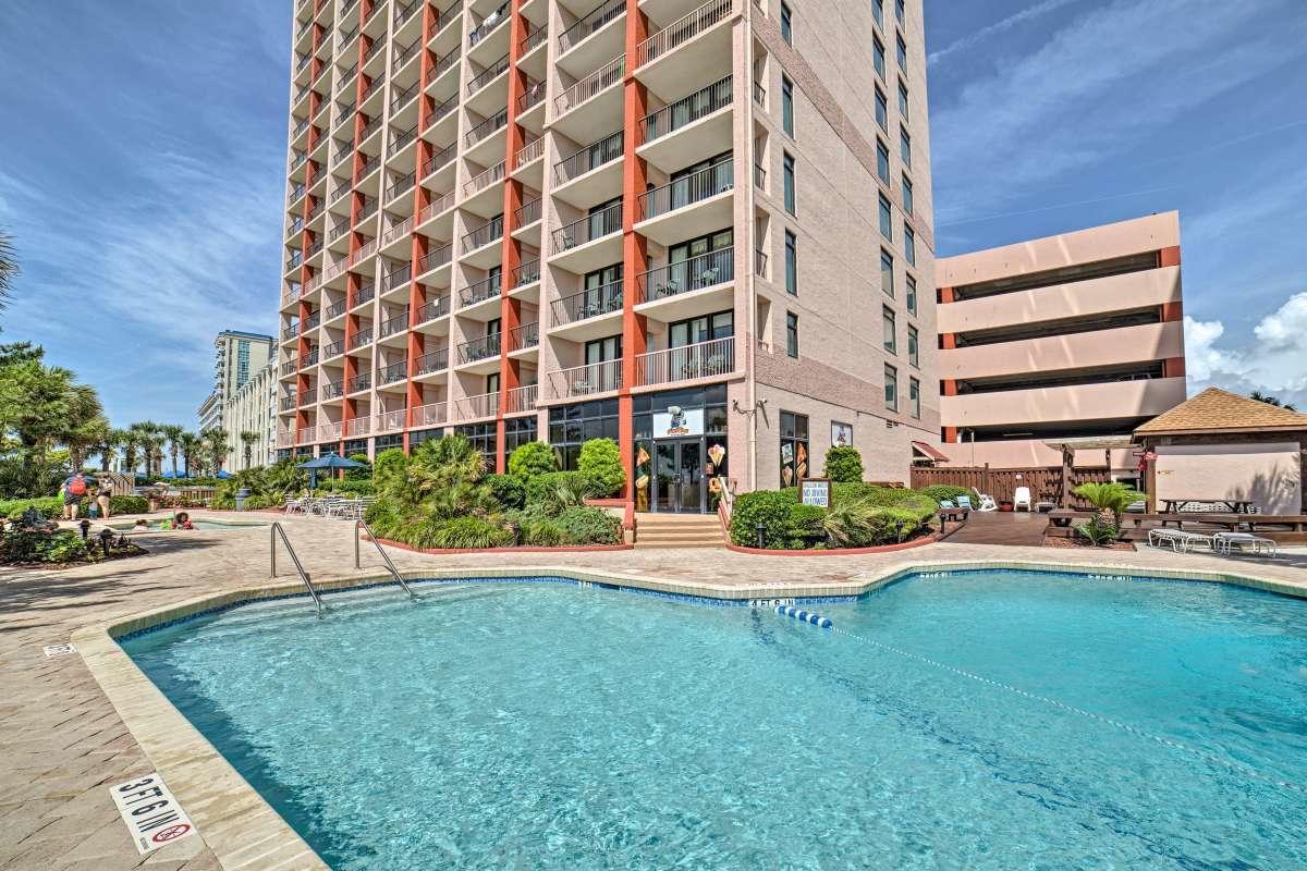Beach Colony Ocean Front Executive Suite Myrtle Beach Kültér fotó